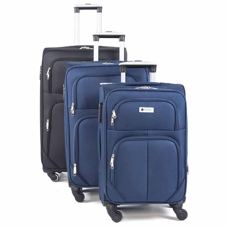 Buy Wholesale China Durable Soft Travel Luggage Bag Nylon Suitcase Set Of 3  Pieces 20/24/28'' & Soft Travel Luggage Bag at USD 55