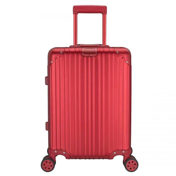 High Quality Red Aluminum Alloy Luggage Custom - shunxinluggage.com